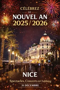 Réveillon du Nouvel an à Nice : les meilleures sorties club et diners festifs